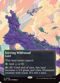 Stirring Wildwood (0084) (Borderless) (EOE-084) - Edge of Eternities