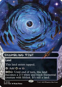 Shambling Vent (0128) (Borderless) (Galaxy Foil) (EOE-128) - Edge of Eternities Foil