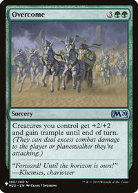 Overcome -  (LIST-186) - The List Reprints