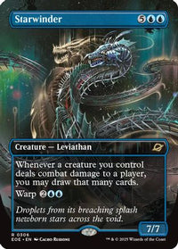 Starwinder (0306) (Borderless) (EOE-306) - Edge of Eternities Foil