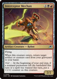 Interceptor Mechan (EOE-220) - Edge of Eternities Foil