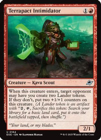Terrapact Intimidator (EOE-164) - Edge of Eternities Foil