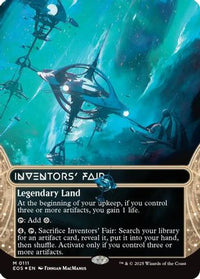 Inventors' Fair (0111) (Borderless) (Galaxy Foil) (EOS-111) - Edge of Eternities: Stellar Sights Foil