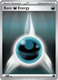 Basic Darkness Energy 023  - Reverse Holofoil SVE Scarlet & Violet Energies - Common