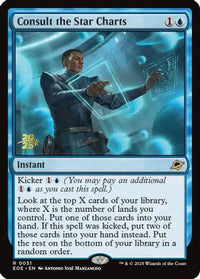 Consult the Star Charts -  Foil (PRE-051) - Prerelease Cards