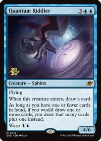 Quantum Riddler -  Foil (PRE-072) - Prerelease Cards