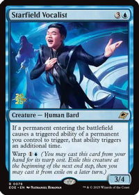 Starfield Vocalist -  Foil (PRE-078) - Prerelease Cards