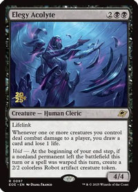 Elegy Acolyte -  Foil (PRE-097) - Prerelease Cards