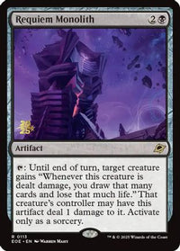 Requiem Monolith -  Foil (PRE-113) - Prerelease Cards