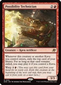 Possibility Technician -  Foil (PRE-153) - Prerelease Cards