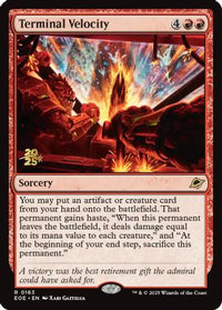 Terminal Velocity -  Foil (PRE-163) - Prerelease Cards