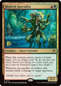 Biotech Specialist -  Foil (PRE-214) - Prerelease Cards