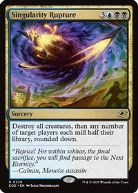Singularity Rupture -  Foil (PRE-228) - Prerelease Cards