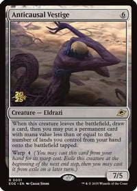 Anticausal Vestige -  Foil (PRE-001) - Prerelease Cards