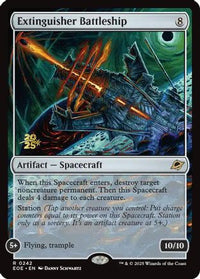 Extinguisher Battleship -  Foil (PRE-242) - Prerelease Cards