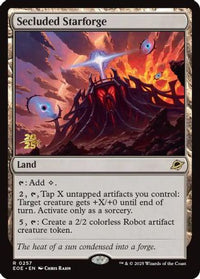 Secluded Starforge -  Foil (PRE-257) - Prerelease Cards