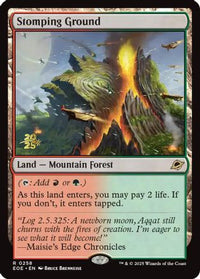 Stomping Ground -  Foil (PRE-258) - Prerelease Cards