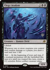 Elegy Acolyte -  Foil (PPEOE-097) - Promo Pack: Edge of Eternities