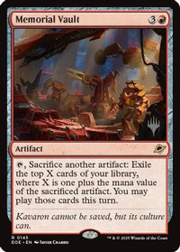 Memorial Vault -  Foil (PPEOE-145) - Promo Pack: Edge of Eternities