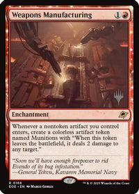 Weapons Manufacturing -  Foil (PPEOE-168) - Promo Pack: Edge of Eternities