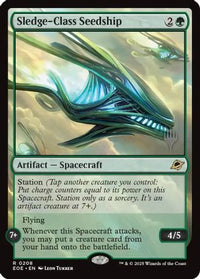 Sledge-Class Seedship -  Foil (PPEOE-208) - Promo Pack: Edge of Eternities
