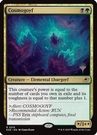 Cosmogoyf -  Foil (PPEOE-215) - Promo Pack: Edge of Eternities