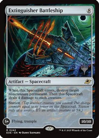 Extinguisher Battleship -  Foil (PPEOE-242) - Promo Pack: Edge of Eternities