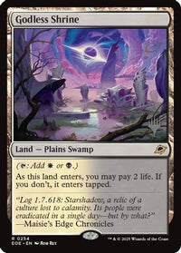 Godless Shrine -  Foil (PPEOE-254) - Promo Pack: Edge of Eternities