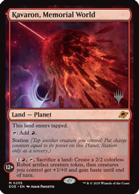 Kavaron, Memorial World -  Foil (PPEOE-255) - Promo Pack: Edge of Eternities