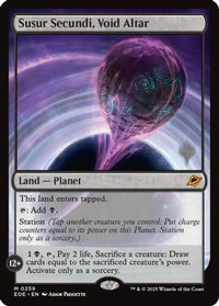 Susur Secundi, Void Altar -  Foil (PPEOE-259) - Promo Pack: Edge of Eternities