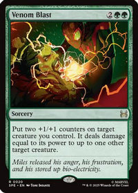 Venom Blast (SPE, MAR-020) - Marvel's Spider-Man: Eternal-Legal Foil