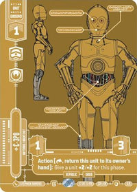 C-3PO - Anything I Might Do? (5/6) - 2025 Convention Exclusive Foil