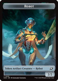 Robot // Munitions Double-Sided Token -  Foil (EOE-10 // 9) - Edge of Eternities