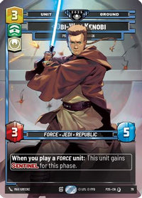 Obi-Wan Kenobi - Protective Padawan (79) - Organized Play Promos Foil