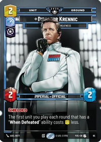 Director Krennic - On the Verge of Greatness (65) - Organized Play Promos Foil