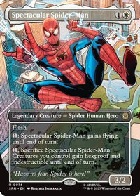 Spectacular Spider-Man (Borderless) -  (SPM-014) - Marvel's Spider-Man