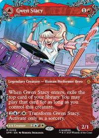 Gwen Stacy (0209) (Borderless) -  Foil (SPM-209) - Marvel's Spider-Man