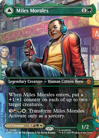 Miles Morales (0200) (Borderless) -  Foil (SPM-200) - Marvel's Spider-Man