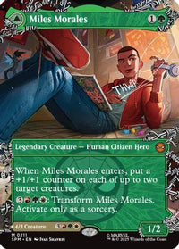 Miles Morales (0211) (Borderless) -  (SPM-211) - Marvel's Spider-Man