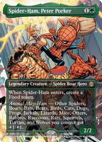 Spider-Ham, Peter Porker (Borderless) -  Foil (SPM-201) - Marvel's Spider-Man