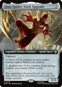 Iron Spider, Stark Upgrade (Extended Art) -  (SPM-279) - Marvel's Spider-Man