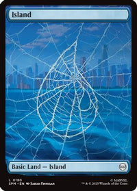 Island (0190) -  Foil (SPM-190) - Marvel's Spider-Man