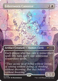 Ethersworn Canonist (Galaxy Foil) -  Foil (SLD-2102) - Secret Lair Drop Series