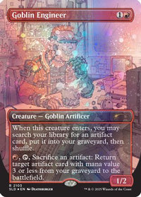 Goblin Engineer (Galaxy Foil) -  Foil (SLD-2103) - Secret Lair Drop Series