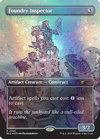 Foundry Inspector (Galaxy Foil) -  Foil (SLD-2106) - Secret Lair Drop Series