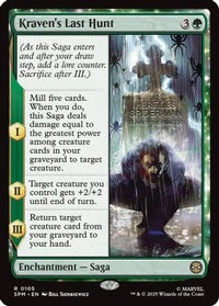 Kraven's Last Hunt -  Foil (SPM-105) - Marvel's Spider-Man