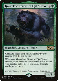 Goreclaw, Terror of Qal Sisma -  (LIST-186) - The List Reprints
