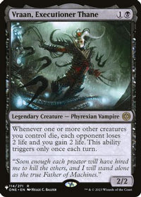 Vraan, Executioner Thane -  (LIST-114) - The List Reprints