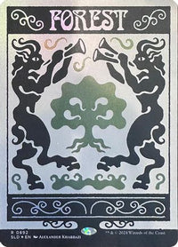 Forest (0892) (Rainbow Foil) -  Foil (SLD-892) - Secret Lair Drop Series