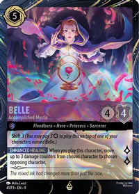 Belle - Accomplished Mystic (41) Holofoil - Disney Lorcana Promo Cards